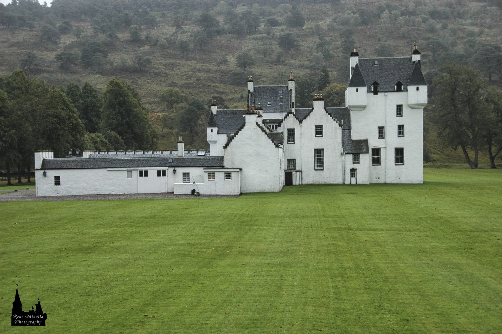 Meggernie Castle, Glenlyon, Aberfeldy, Schottland